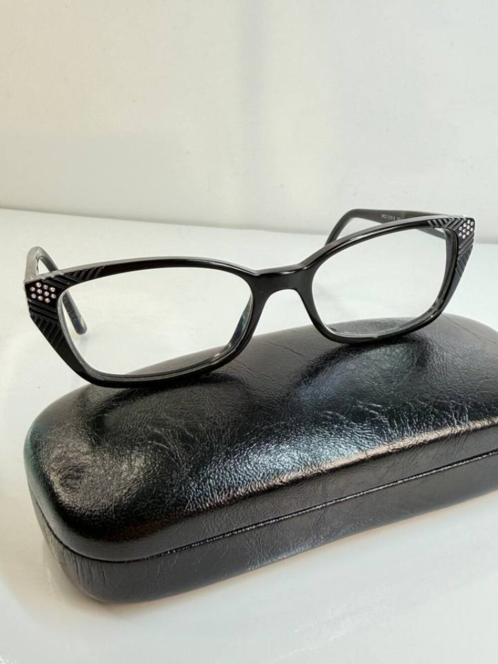 Versace MOD. 3150-B Black Eyeglasses – Made in Italy